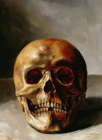 Skull by European School